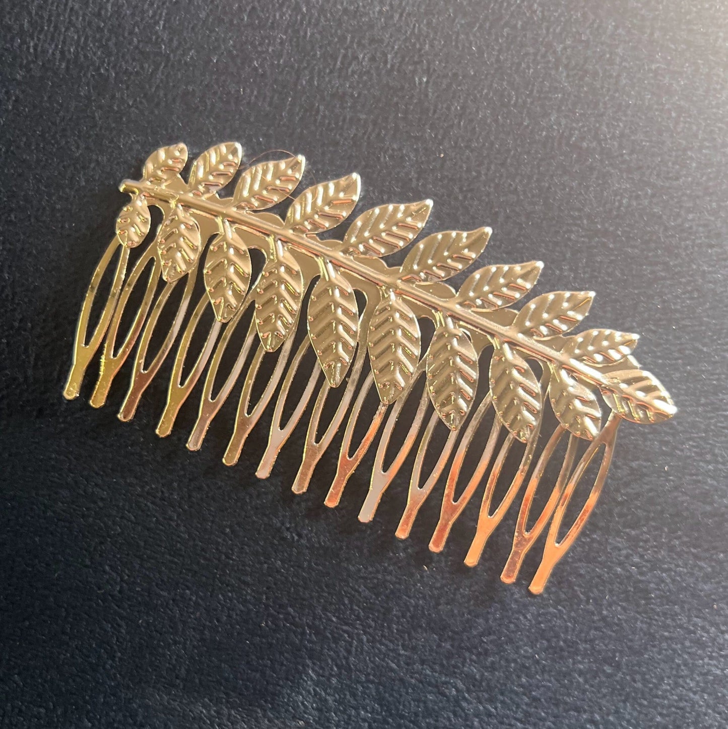 Elegant Leaf Branch Hair Comb