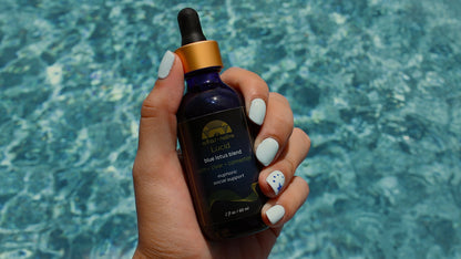 Lucid ✦ Blue Lotus Drops – Gentle Calm & Clarity - Spirit Nest