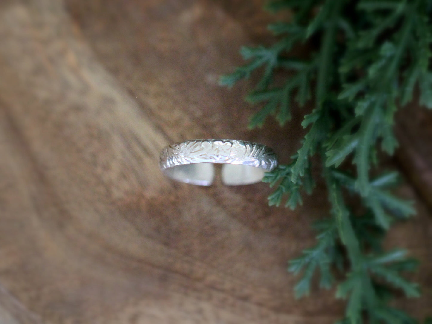 Blossom Floral Ring | Adjustable Botanical Band