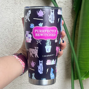 Purrfectly Bewitched  Curve Tumbler