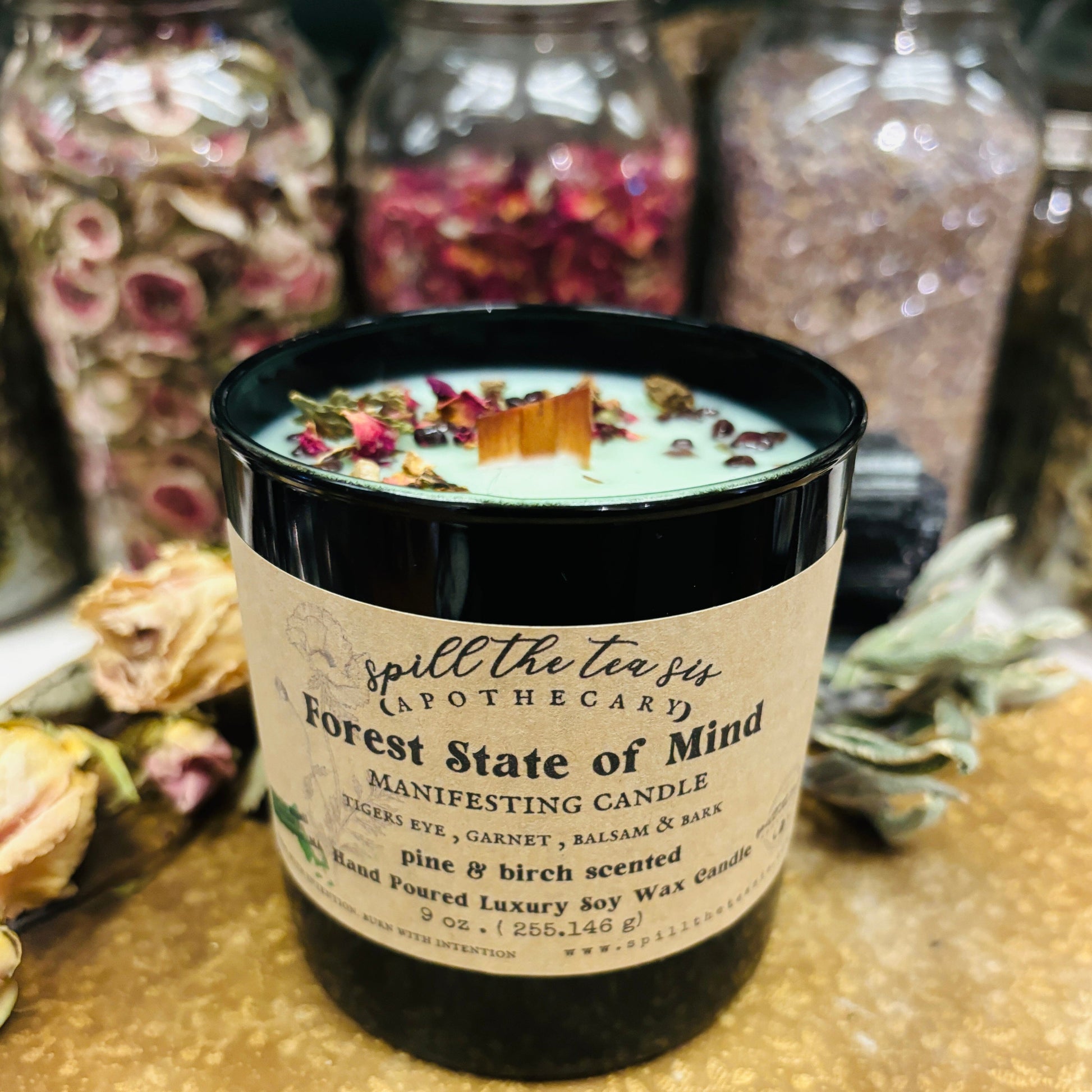 Forest State of Mind Candle | Meditation & Tranquility Soy Wax Candle - Spirit Nest