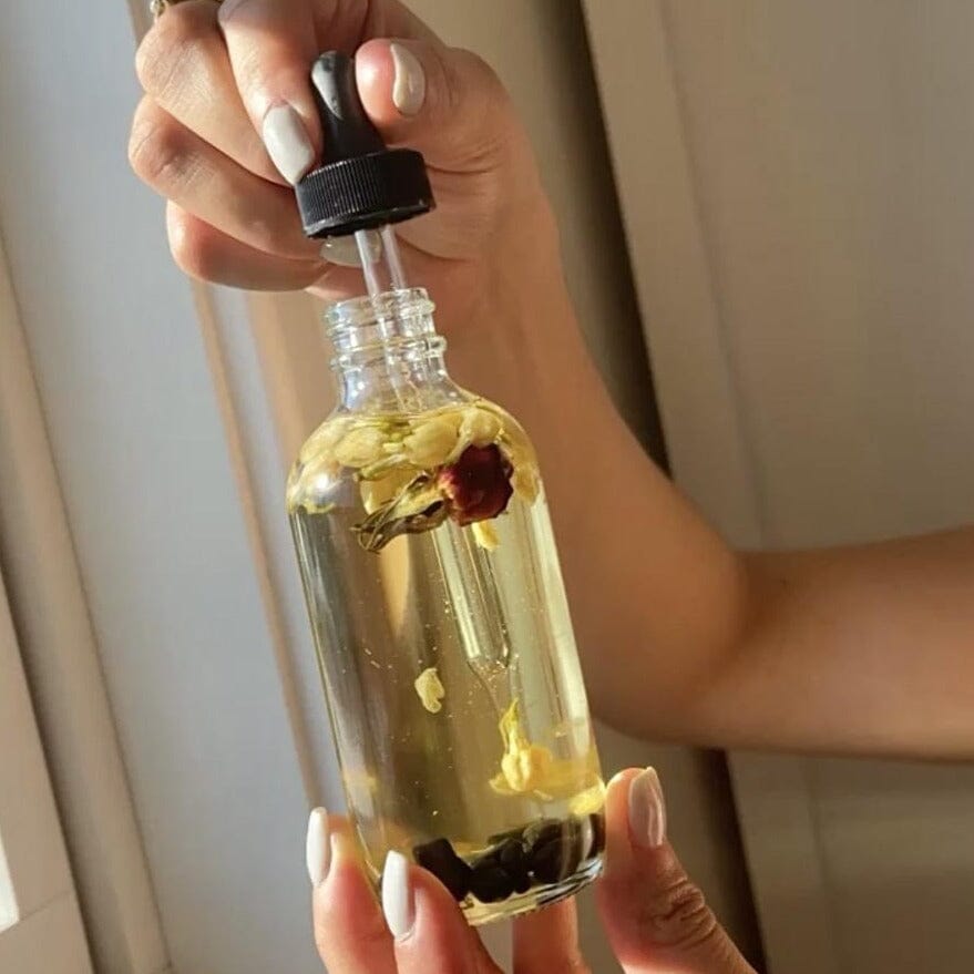 Nag Champa Body Oil – Calming & Protective Dry Oil