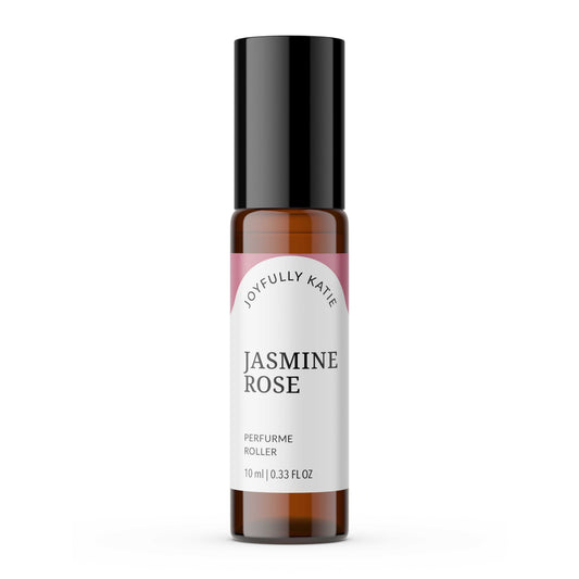 Jasmine & Rose Perfume Roller | Natural Floral Essential Oil Perfume