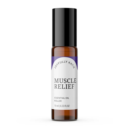 Muscle Relief Essential Oil Roller | Cooling Roll-On for Sore Muscles