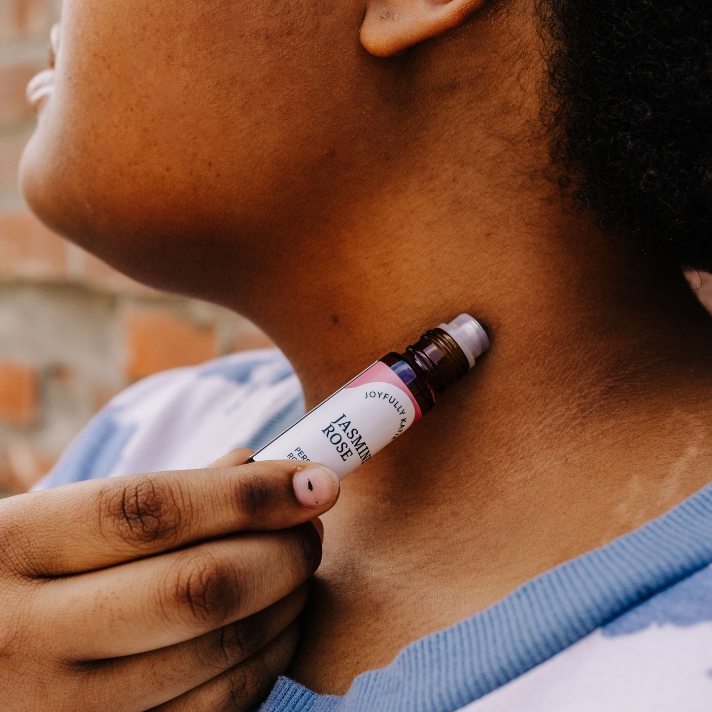 Jasmine & Rose Perfume Roller | Natural Floral Essential Oil Perfume