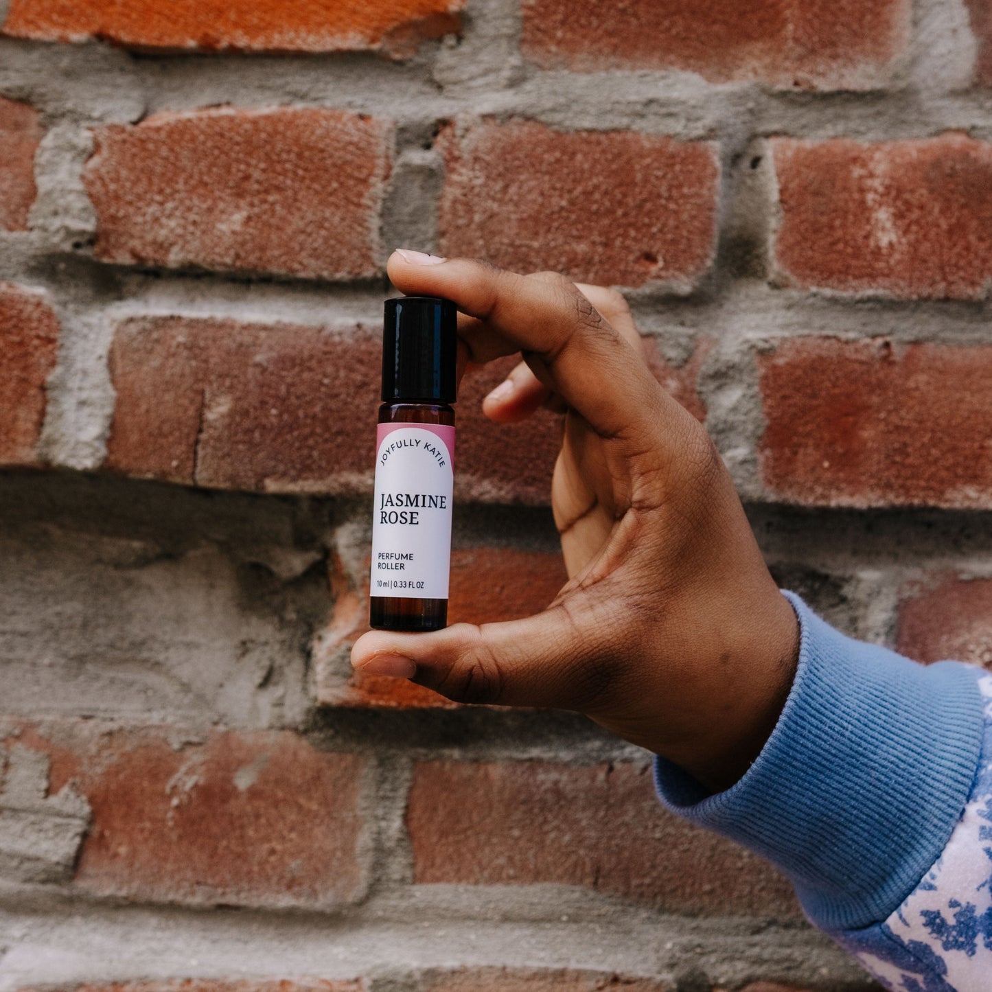 Jasmine & Rose Perfume Roller | Natural Floral Essential Oil Perfume