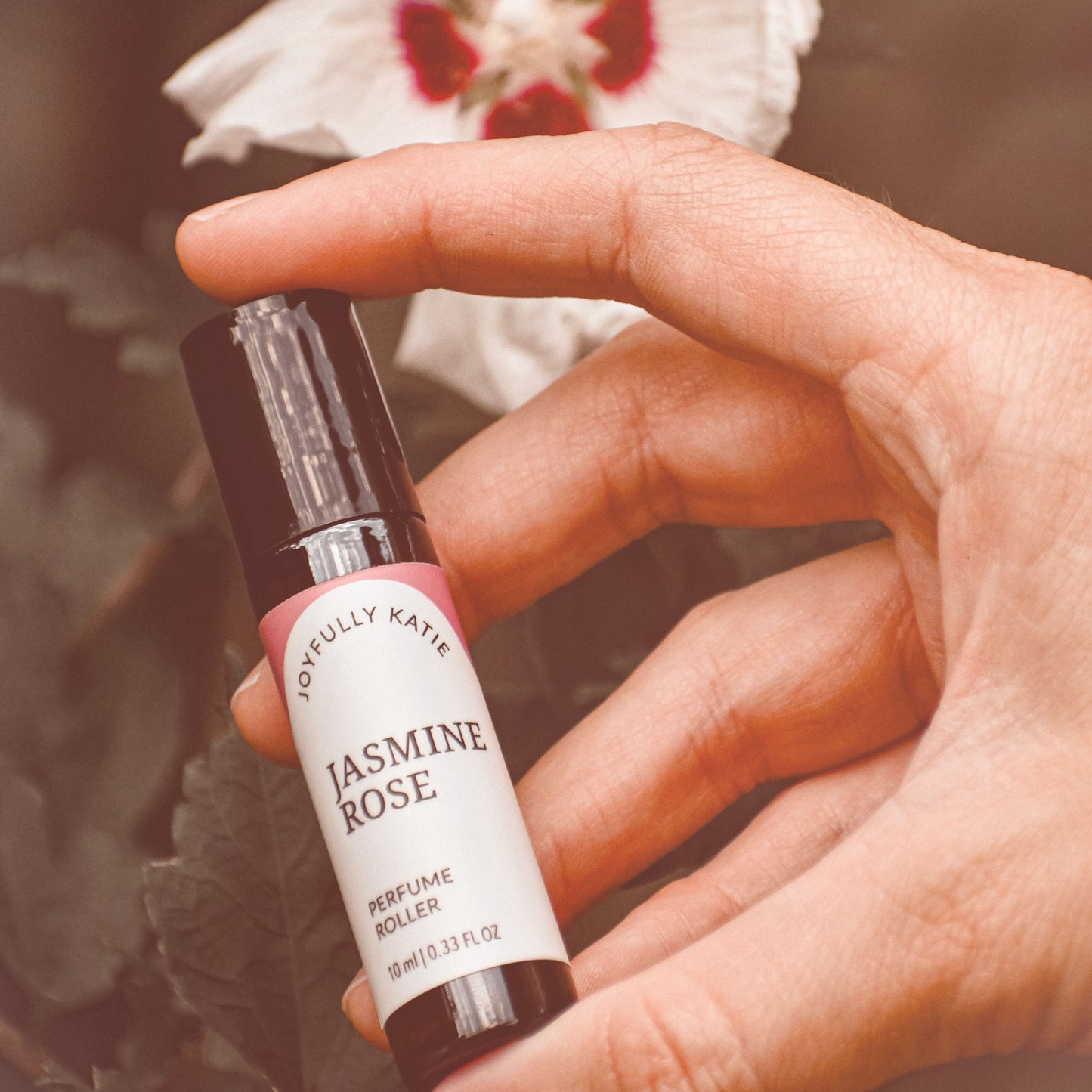 Jasmine & Rose Perfume Roller | Natural Floral Essential Oil Perfume