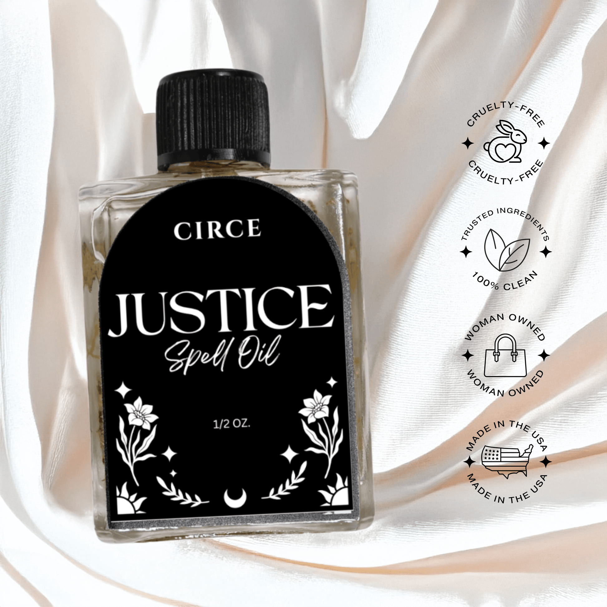 Justice Spell Oil – Legal Victory & Truth - Spirit Nest