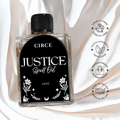 Justice Spell Oil – Legal Victory & Truth - Spirit Nest