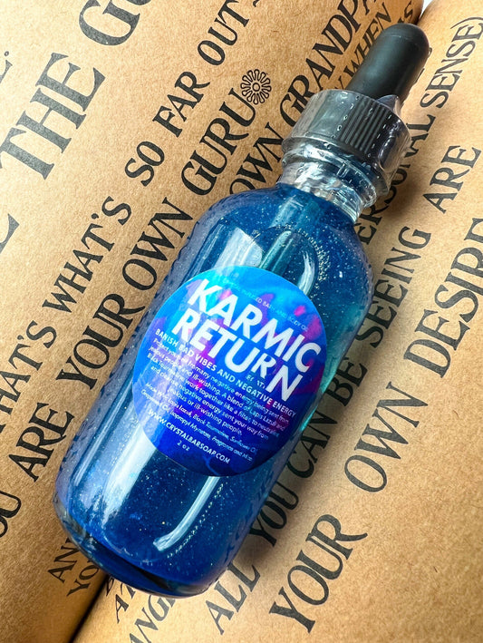 Karmic Return Ritual Body Oil – Protective Herbal Energy Elixir