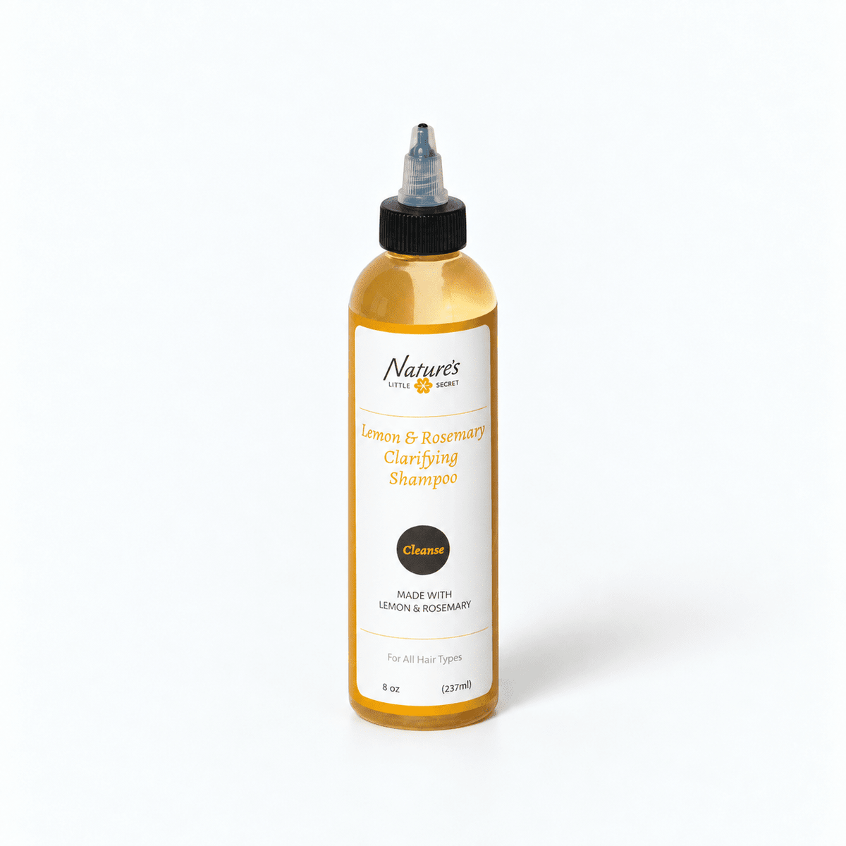 Lemon & Rosemary Clarifying Shampoo - Buildup-Removing Hair Cleanser