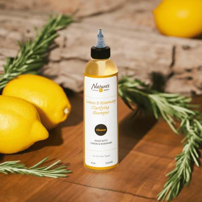 Lemon & Rosemary Clarifying Shampoo - Buildup-Removing Hair Cleanser