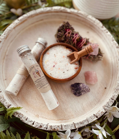 Love Potion Herbal Bath Salt Tube - Spirit Nest