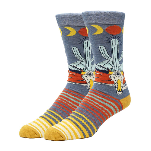 Desert Nights Socks – Men’s Graphic Crew Socks