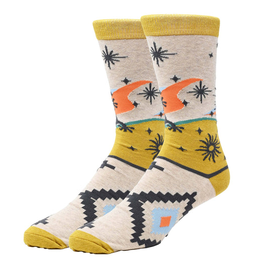 Echo Sands Socks – Men’s Graphic Crew Socks