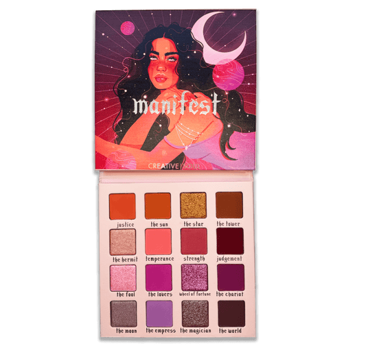 Manifest Eyeshadow Palette – Ethereal Tarot Glam - Spirit Nest