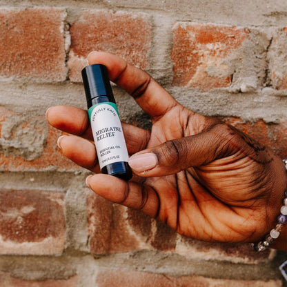 Migraine Relief Essential Oil Roller | Cooling Aromatherapy Roll-On