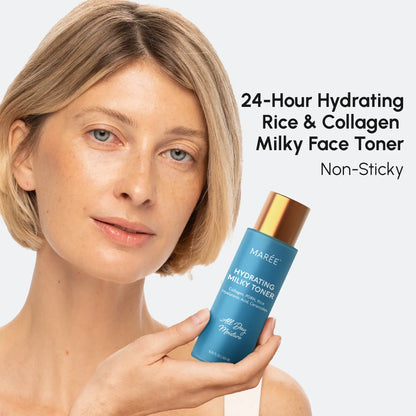 Milky Rice Hydrating Toner - Deep Moisture & Glass Skin Glow