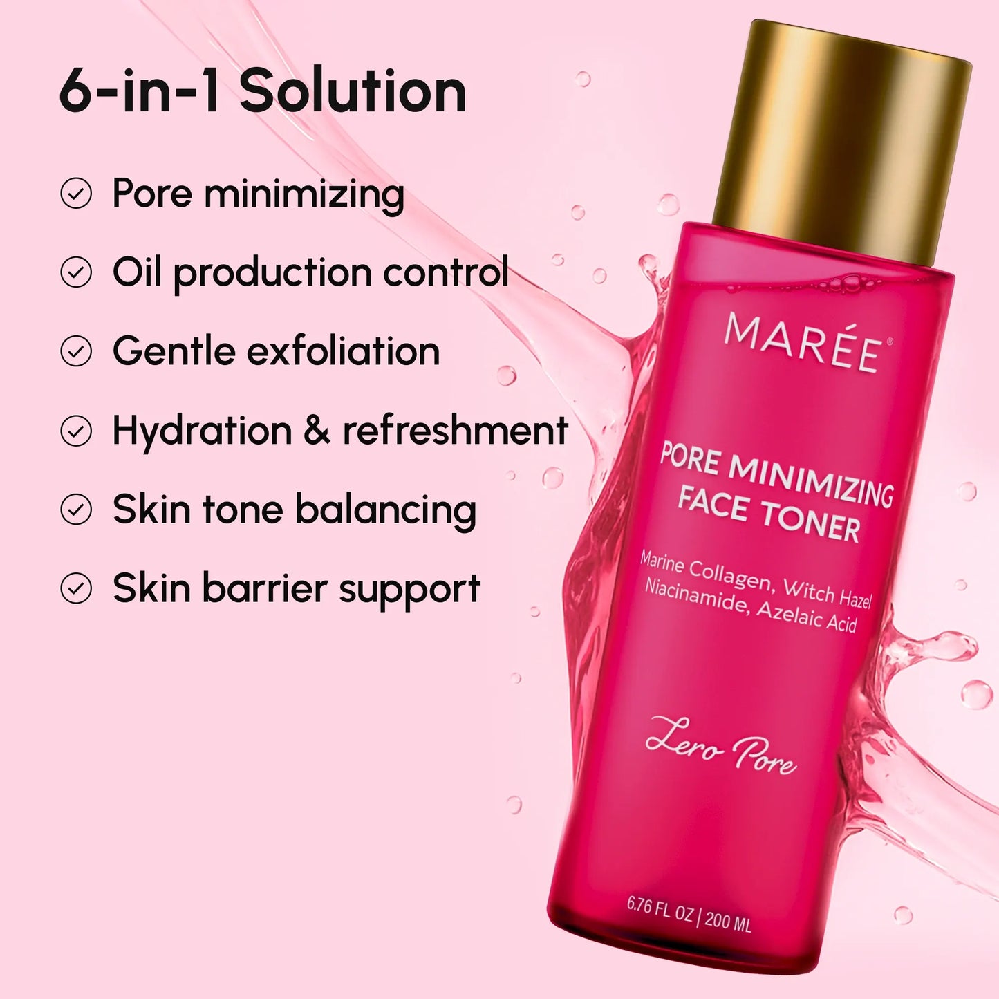 Hydrating Pore Refining Toner - Smooth & Glass Skin Glow