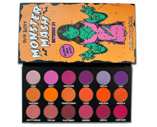 Monster Mash Eyeshadow Palette – Spooky Party Glam - Spirit Nest