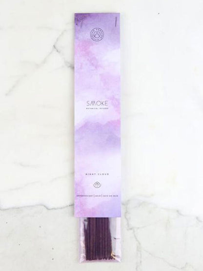 Night Cloud – Noir Botanical Ritual Incense - Spirit Nest
