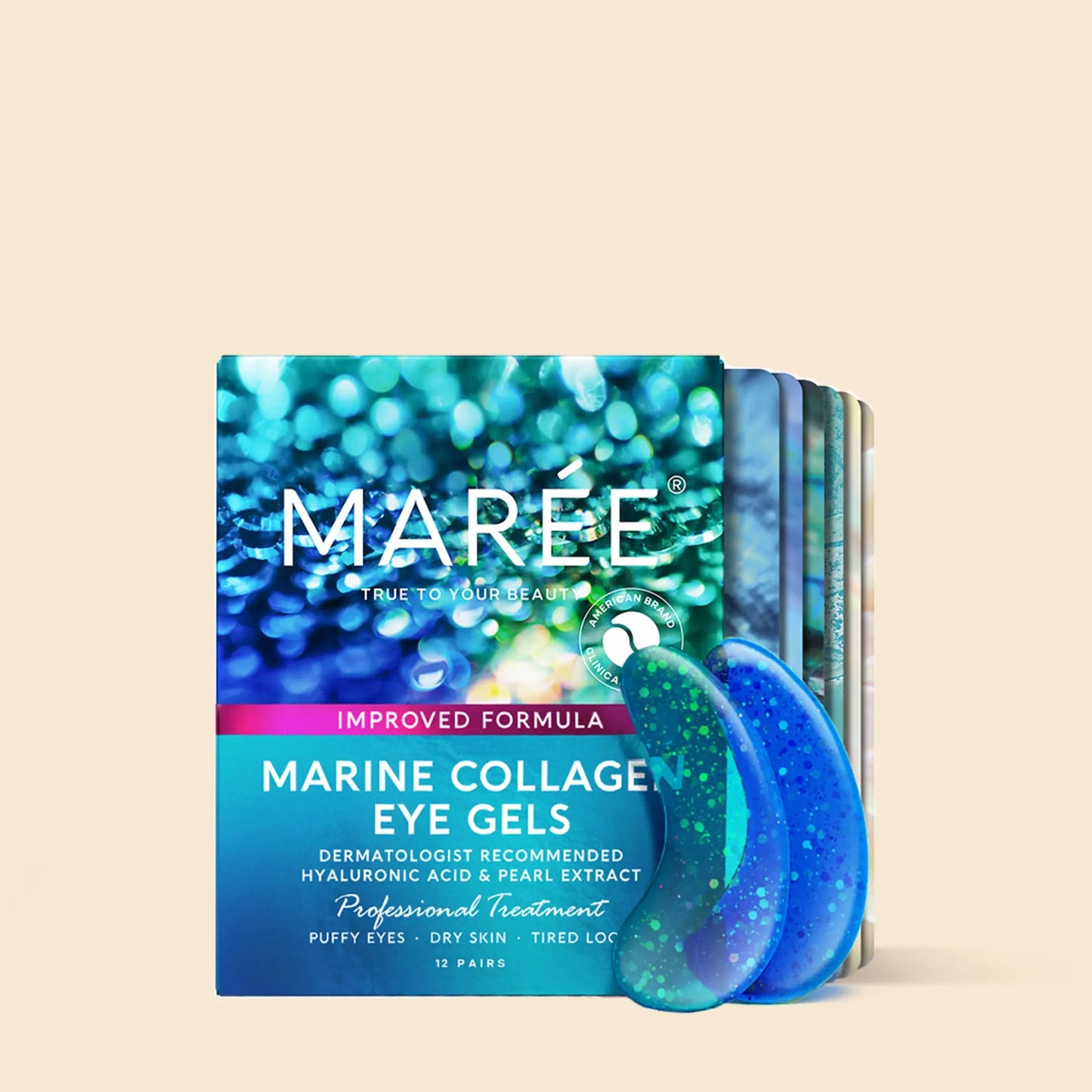 Eye Patches for Puffy Eyes - Depuff & Brighten