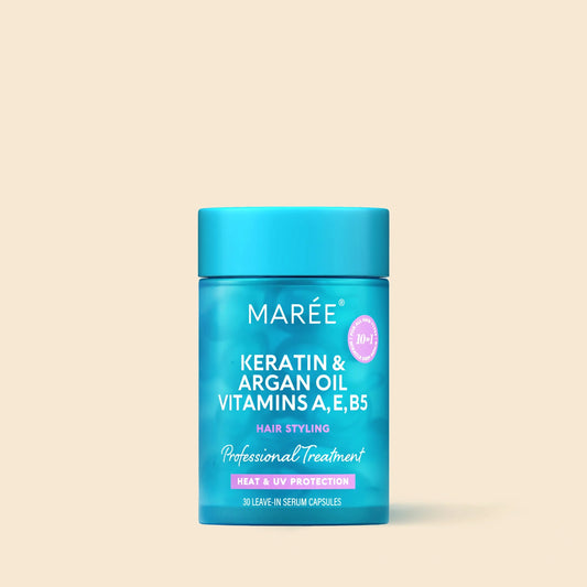 Oil Capsules for Frizzy Hair - Smooth, Shine & Repair Hair Serum