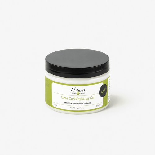 Okra Curl Defining Gel - Medium-Hold Curl Styling Gel