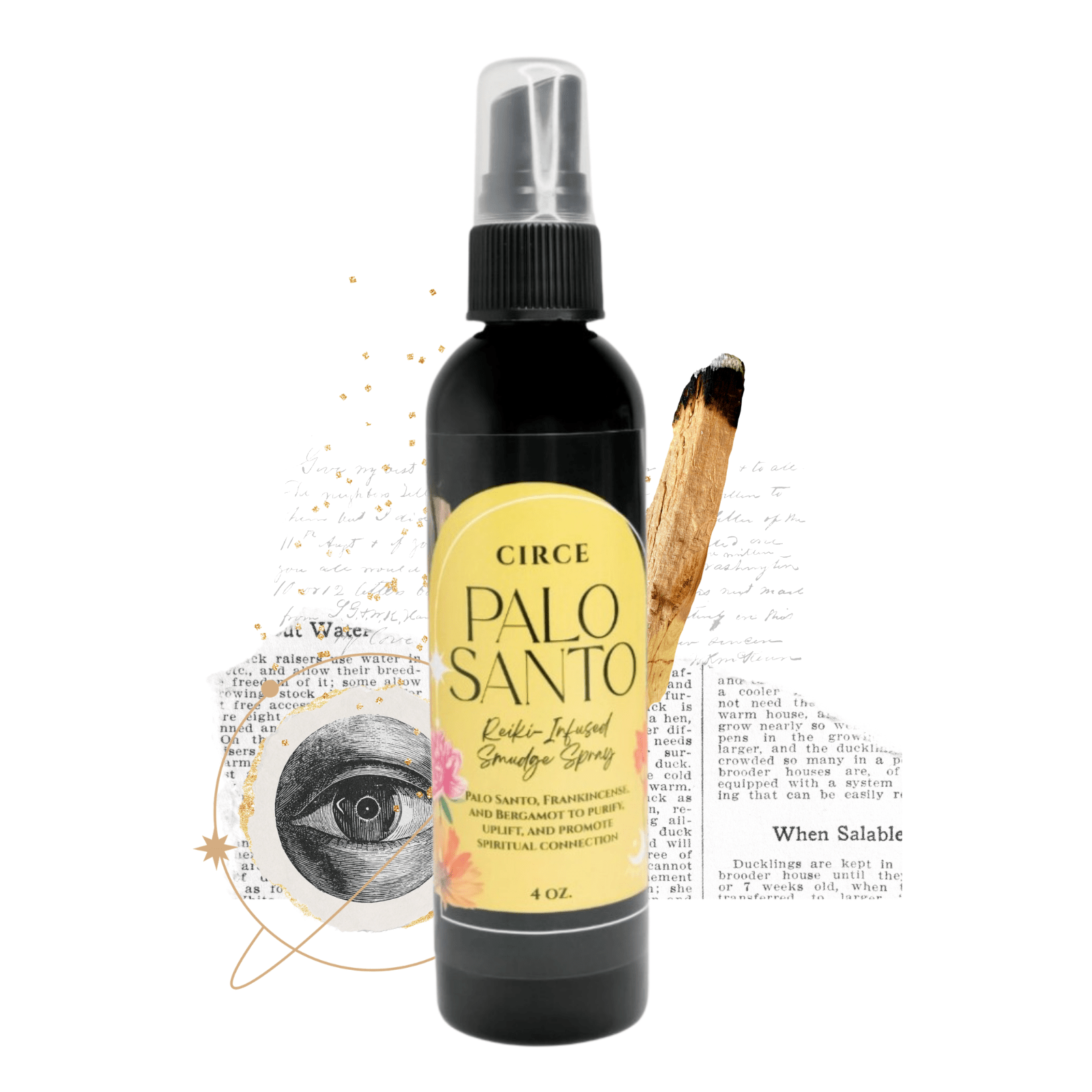 Palo Santo Spray – Smokeless Smudge & Energy Cleansing - Spirit Nest
