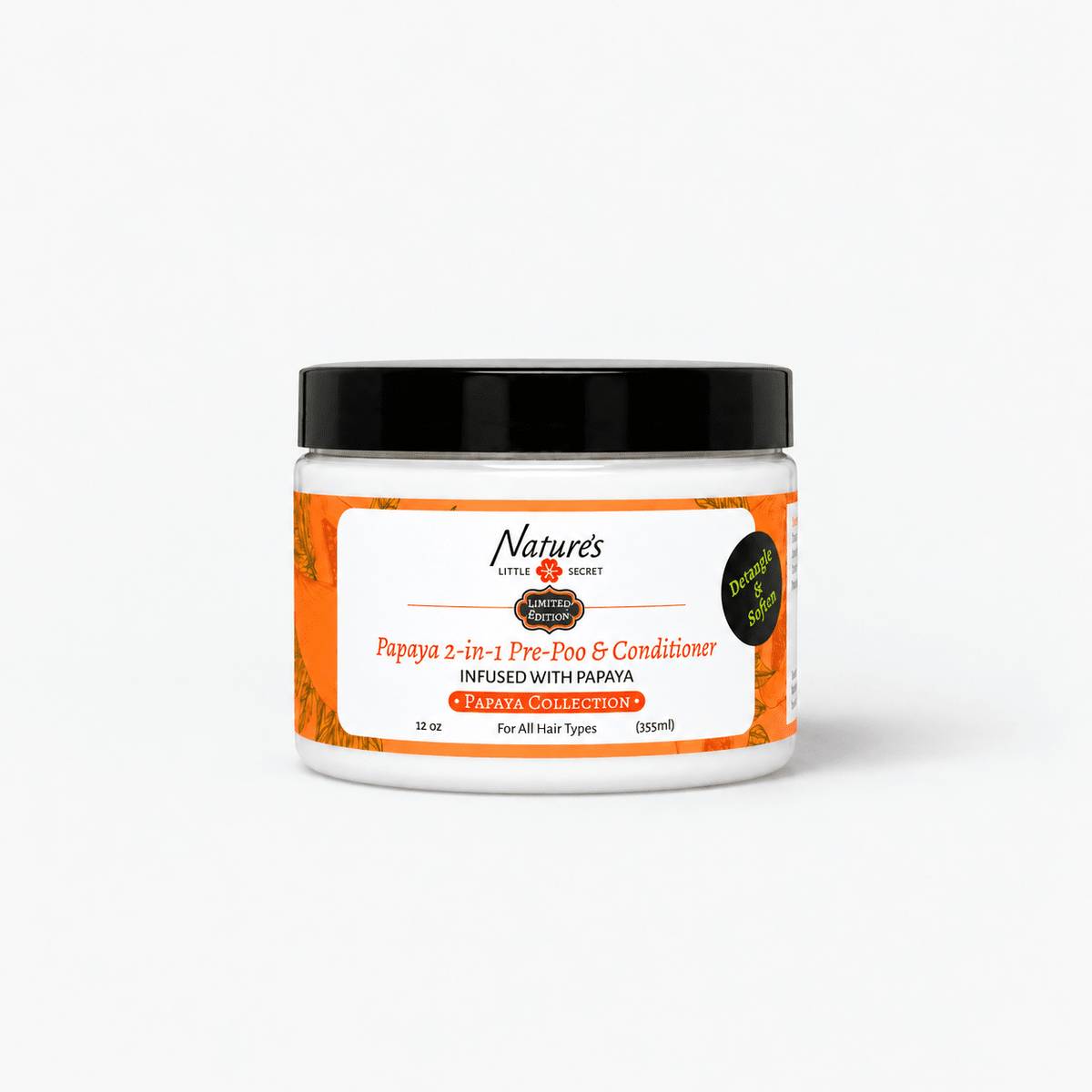 Papaya 2-in-1 Pre-Poo & Conditioner - Moisture & Detangling Treatment