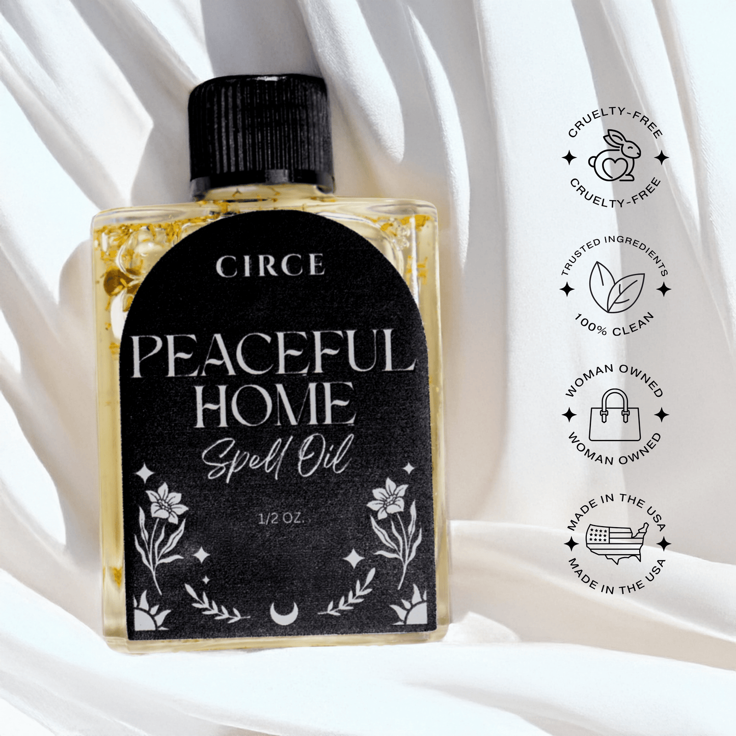 Peaceful Home Spell Oil – Harmony & Serenity
