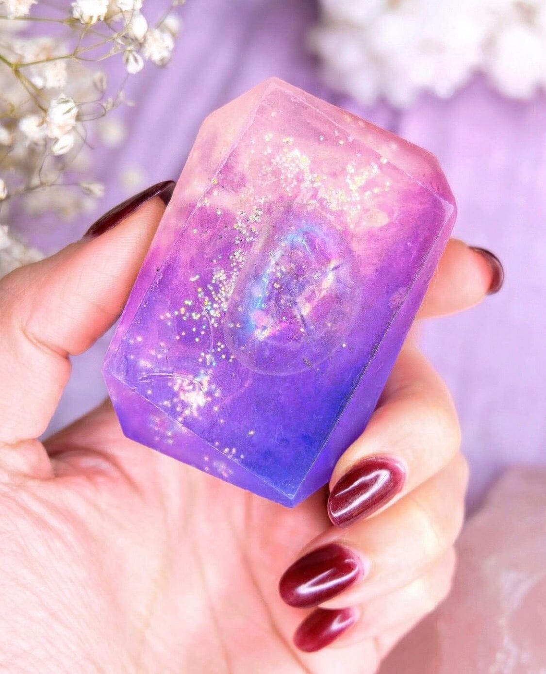 Inner Light Soap - Angel Aura Quartz Crystal Bar