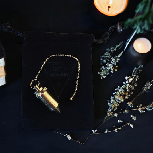 Heavy Brass Pendulum | Divination & Spiritual Guidance Tool