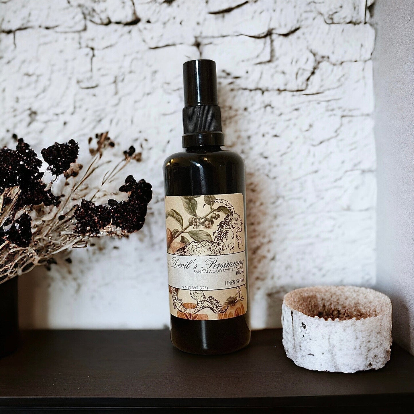 Devil's Persimmon Room & Linen Spray | Botanical Home Fragrance