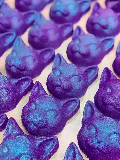 Psychic Protector Bath Bomb - Amethyst Crystal Ritual Soak