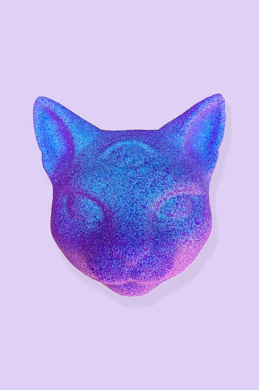 Psychic Protector Bath Bomb - Amethyst Crystal Ritual Soak