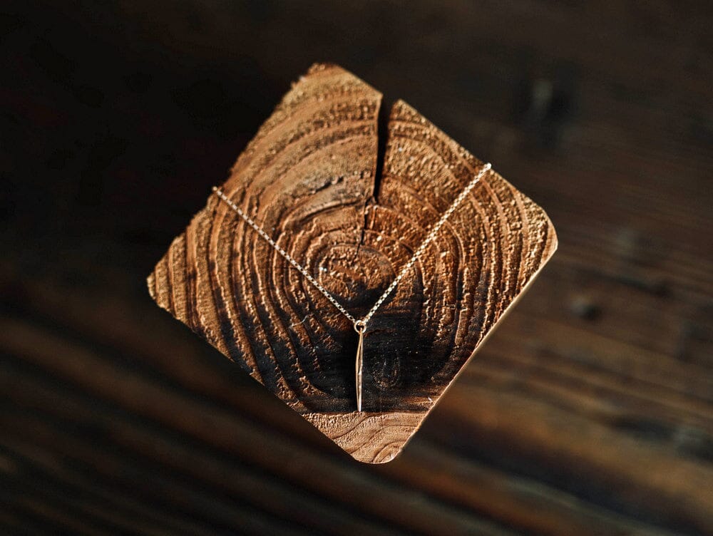 Quill Necklace | Minimalist Spike Pendant Necklace