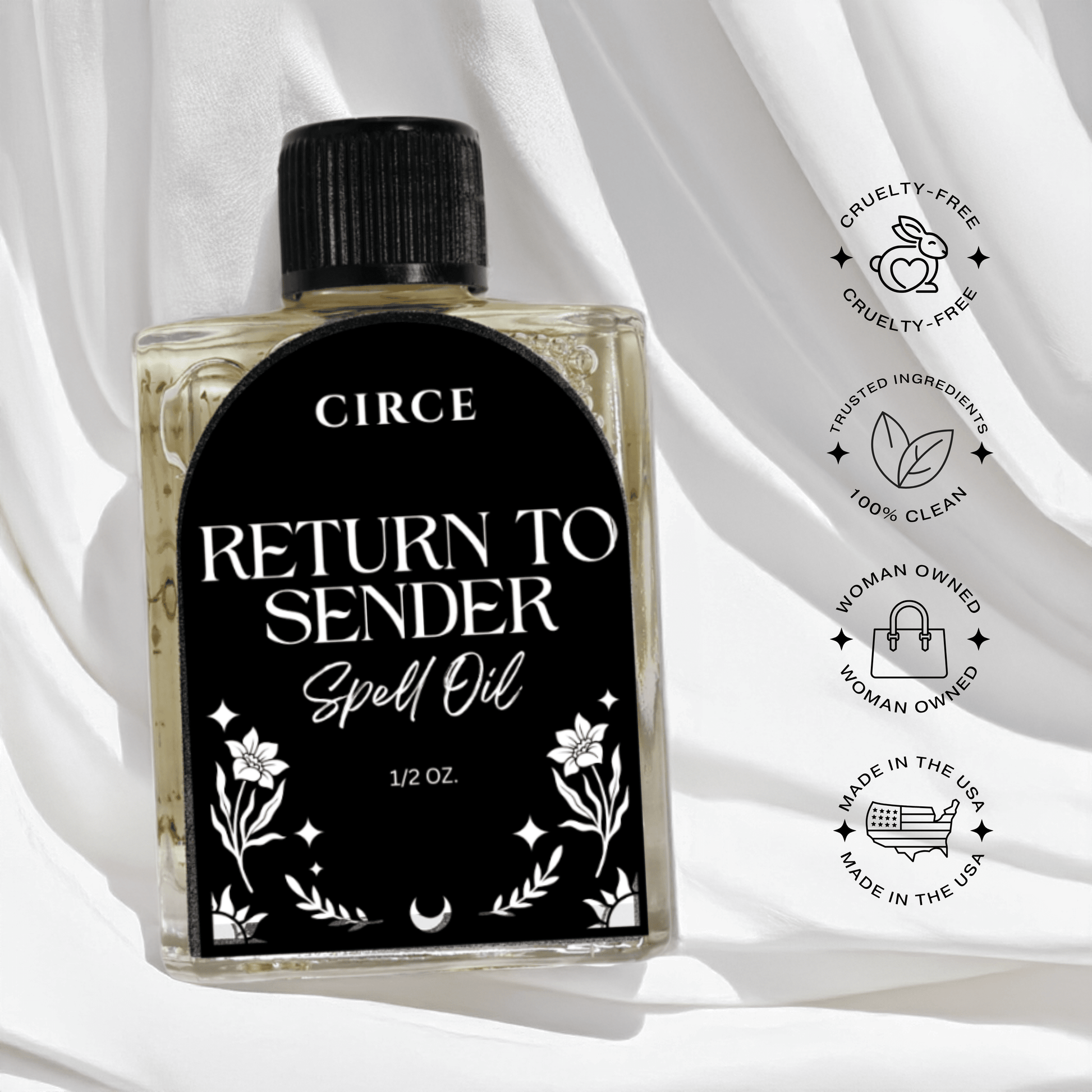 Return To Sender Spell Oil – Reversal & Protection - Spirit Nest