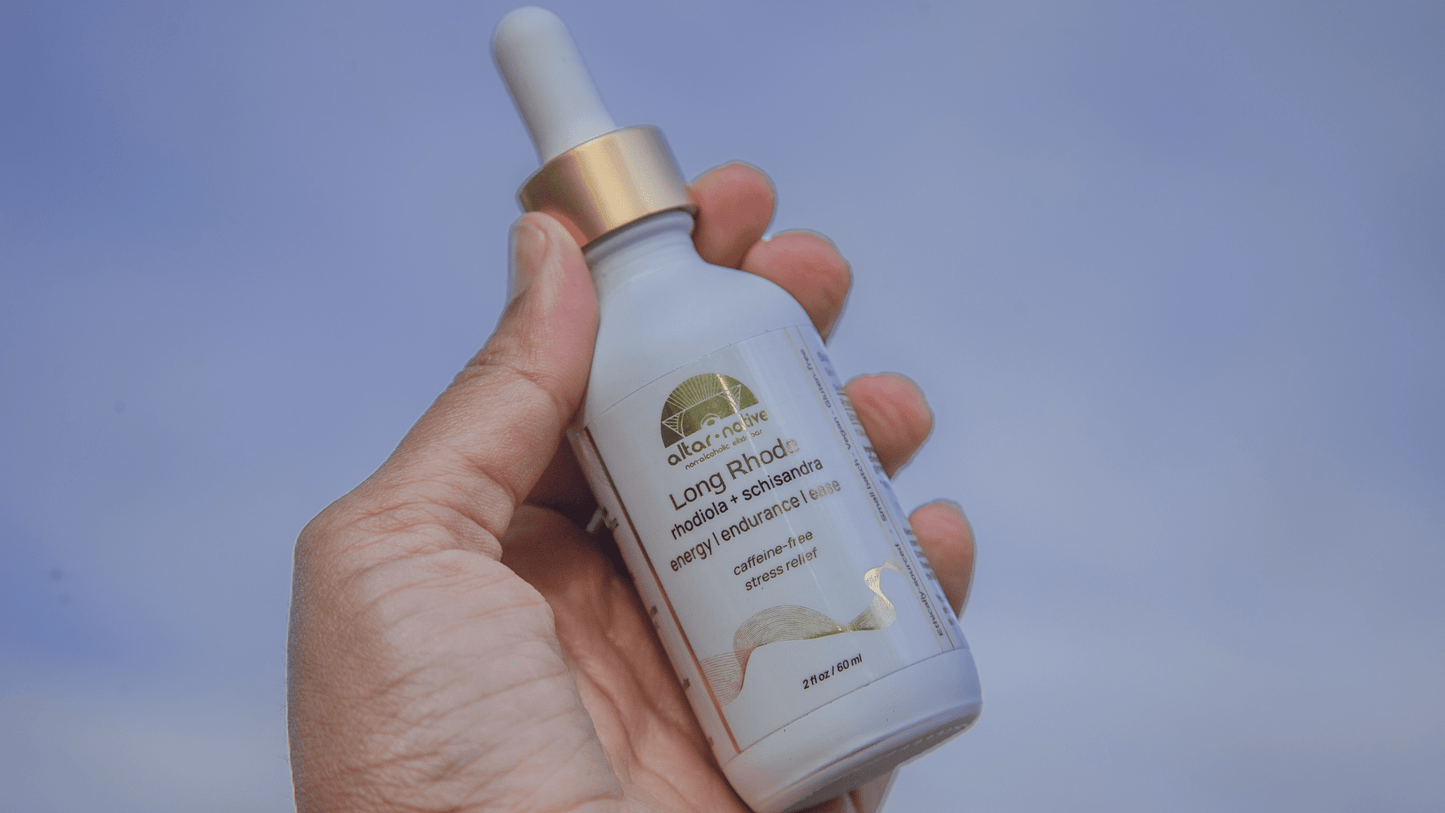 Long Rhode ⟡ Rhodiola + Schisandra Drops – Energy, Focus and Balance - Spirit Nest