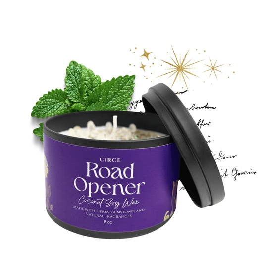 Road Opener Spell Candle – New Beginnings - Spirit Nest