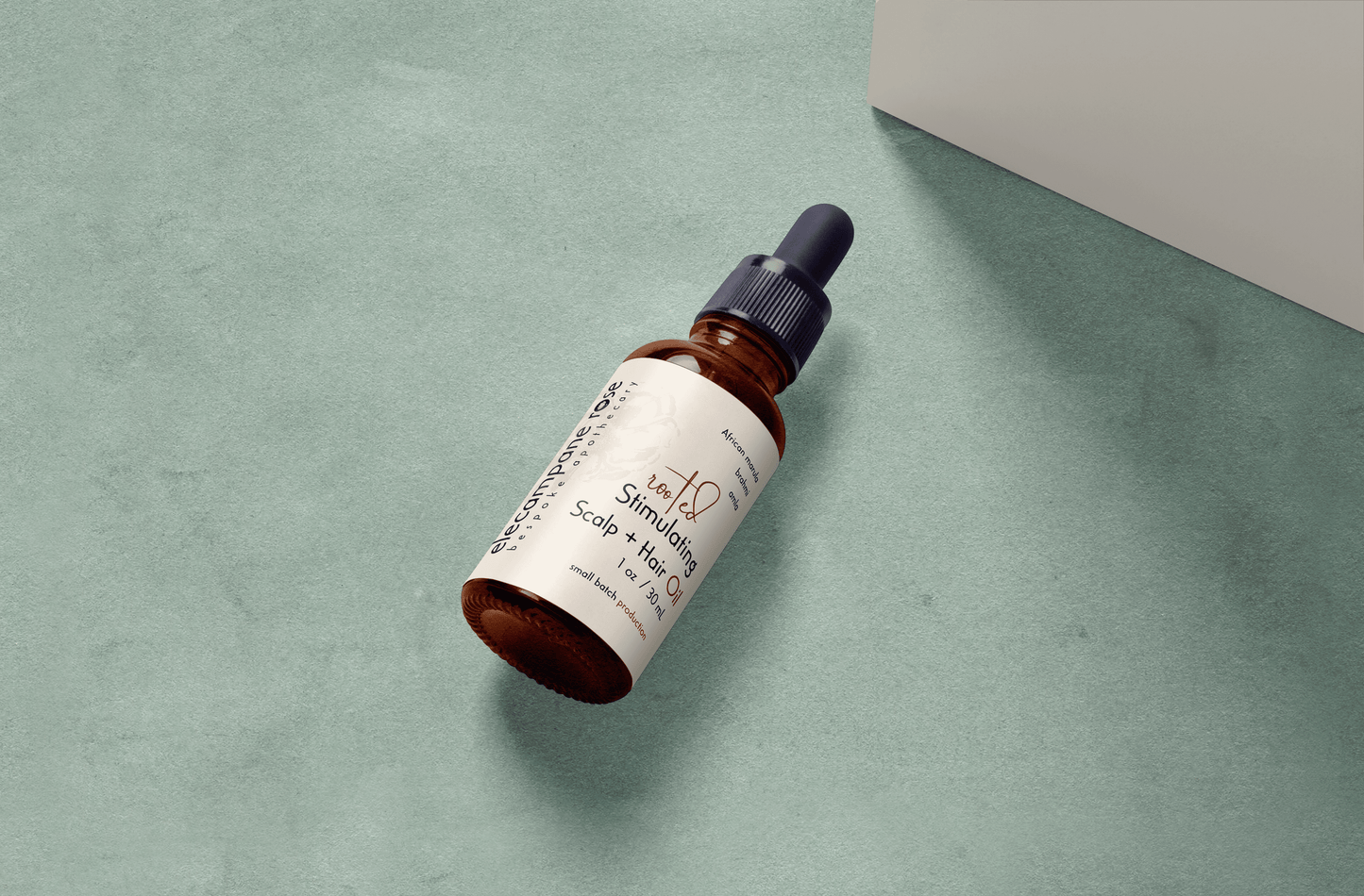 Rooted Stimulating Scalp + Hair Oil – Botanical Nourishment for Healthy Hair