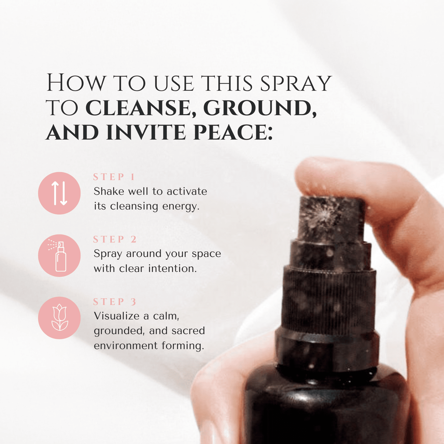 Sacred Space Spray – Sage Smudge & Lavender Calm - Spirit Nest