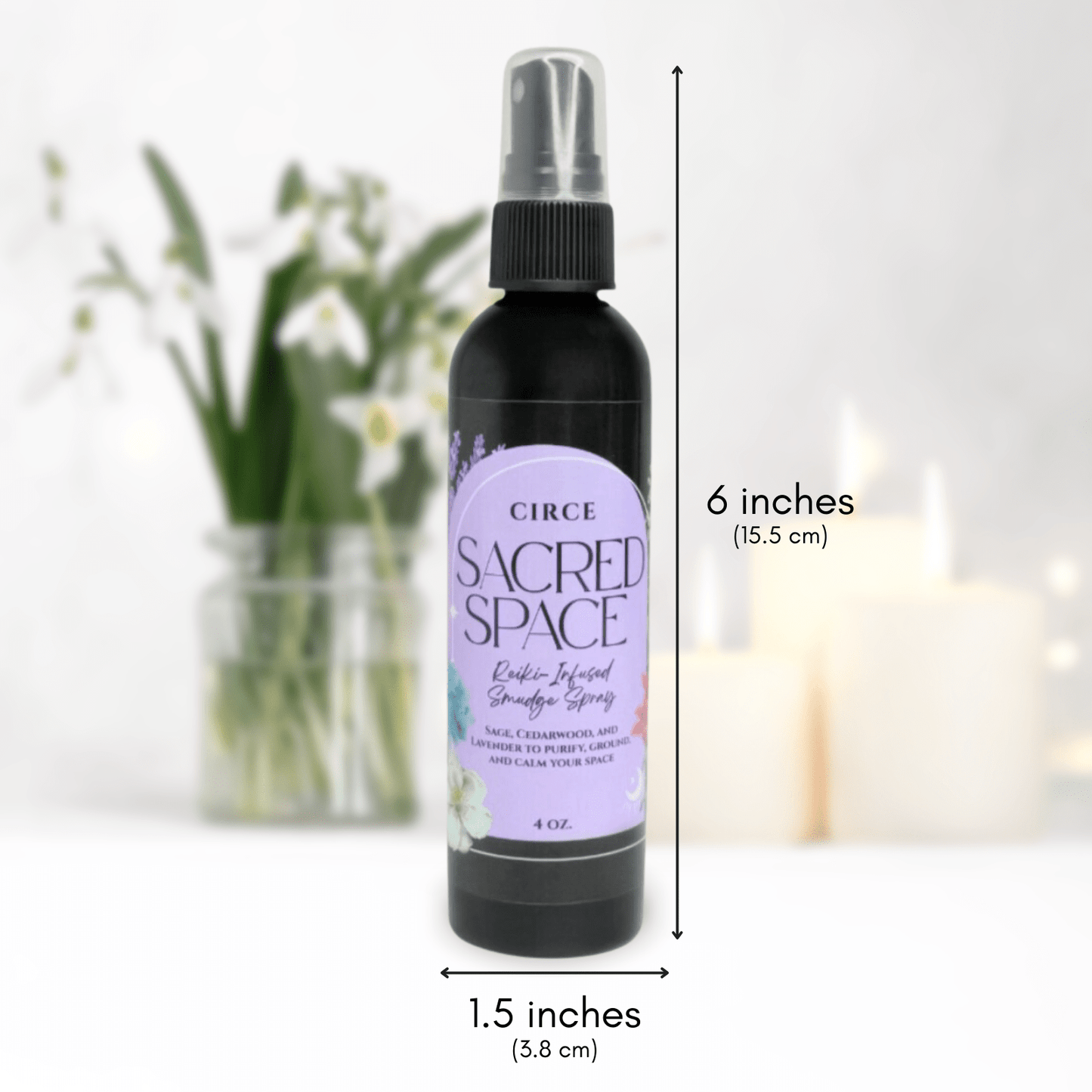 Sacred Space Spray – Sage Smudge & Lavender Calm - Spirit Nest