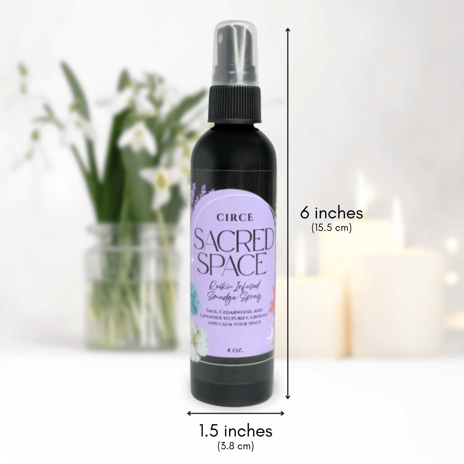 Sacred Space Spray – Sage Smudge & Lavender Calm - Spirit Nest