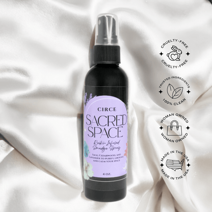 Sacred Space Spray – Sage Smudge & Lavender Calm - Spirit Nest