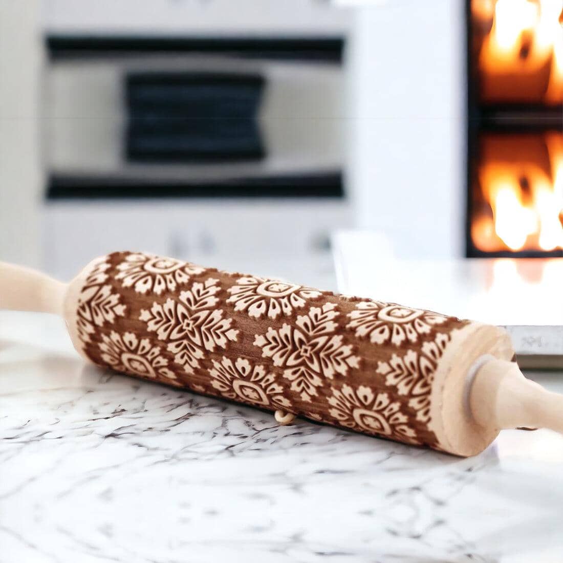 Rolling Pins - Box Style | Engraved Wooden Baking Roller