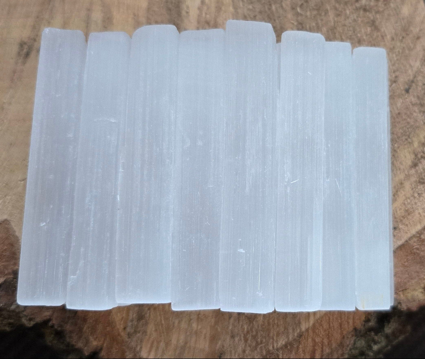 Natural 3" Selenite Wands | Bulk 1 lb Crystal Wands