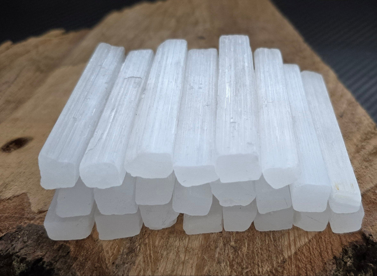 Natural 3" Selenite Wands | Bulk 1 lb Crystal Wands