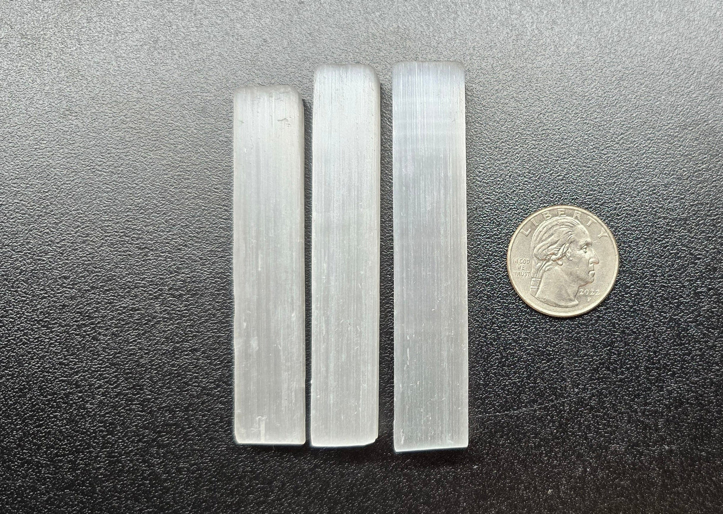 Natural 3" Selenite Wands | Bulk 1 lb Crystal Wands