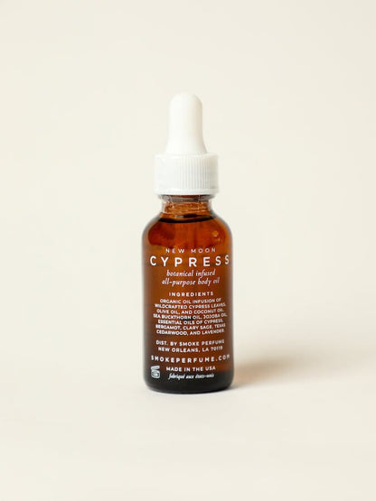 New Moon Cypress – Grounding Forest Ritual Body Oil - Spirit Nest